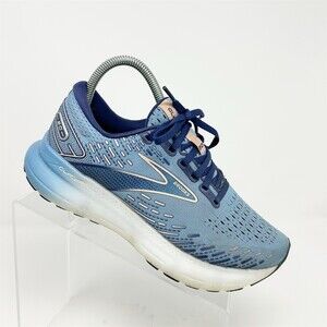 Brooks Glycerin 20 Women's Running Shoes Light Blue Peach Neutral Cushioned 7.5B